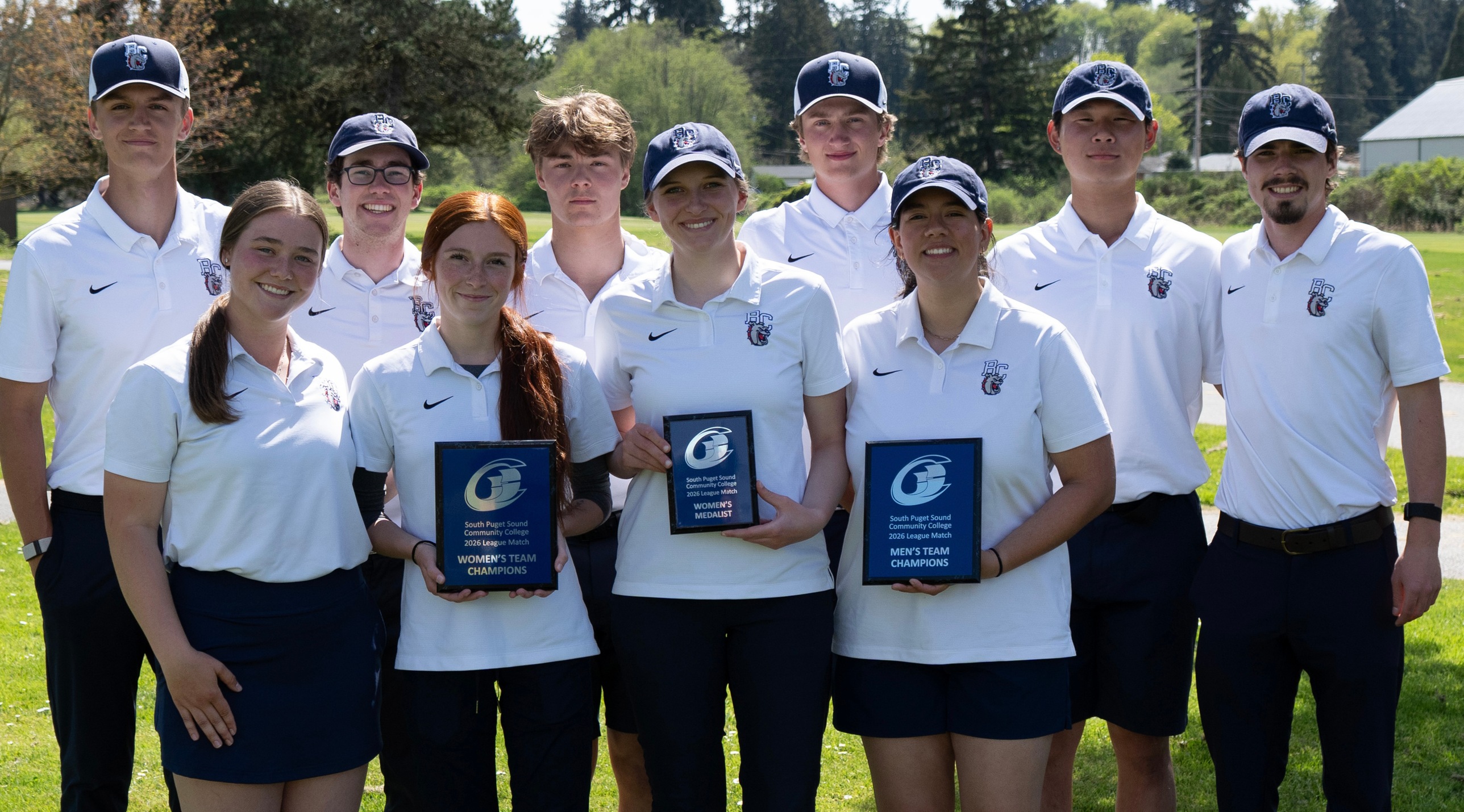 Bellevue Golf Sweeps Team Titles at South Puget Sound League Match